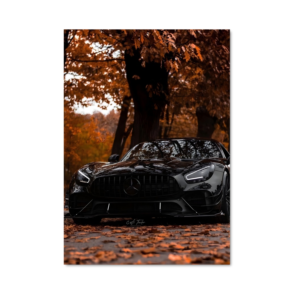 Poster magnifique Amg gt s